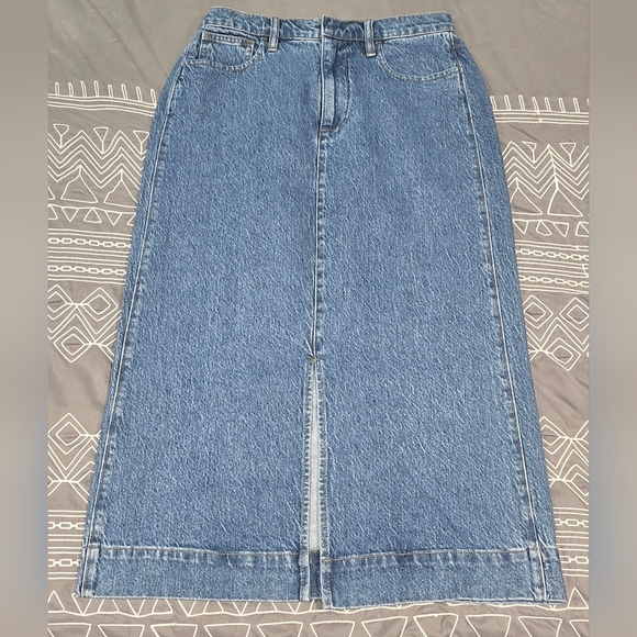 J. Crew Dresses & Skirts - J.Crew Midi Denim Skirt Size 28